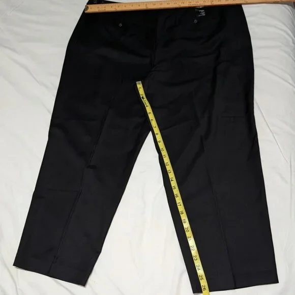 Jones New York Womens Black Stretch Slim Fit Pants 20WP Petite Runway Style - Picture 12 of 15